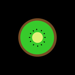 Kiwi icon vector illustration