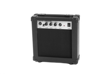 Obraz premium Guitar amplifier isolated on white background. This has clipping path
