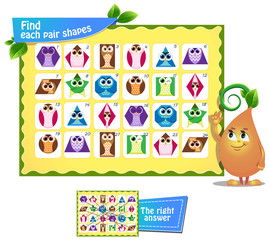 Find  pair  shapes 5