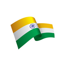 India flag, vector illustration