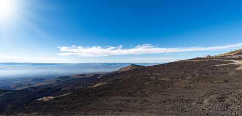 Hardened Lava Flow - Etna Volcano Sicily Italy