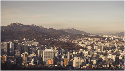Sunset over Seoul II