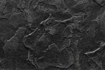 Dark grey black slate background or texture.