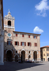 Fototapeta na wymiar Senigallia - Italy - town hall building