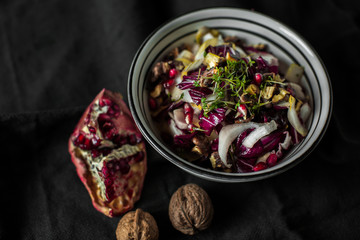Chicorée-Radicchio-Salat
