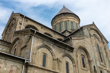 Fototapeta na wymiar Svetitskhoveli Cathedral, Mtskheta, Georgia, Eastern Europe.