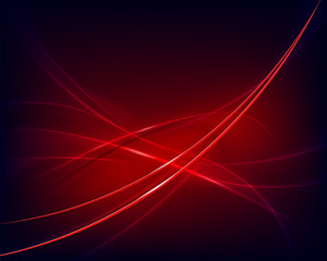 dark red background with light stripes and specular reflection - obrazy, fototapety, plakaty
