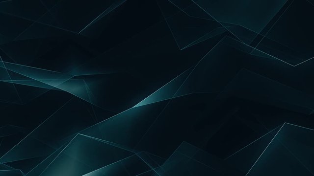 Dark Blue Geometrical Refraction Background Loop