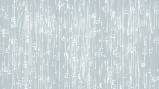 Pound Sterling GBP White Background