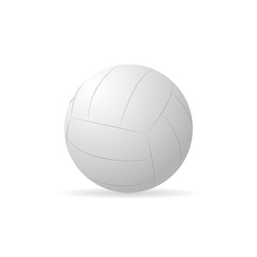 Vector image of a volleyball.