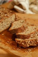 Homemade fresh baked bread