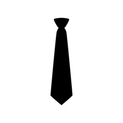 Tie Icon in trendy flat style isolated on white background. Necktie symbol for your web site design, logo, app, UI. Vector illustration,