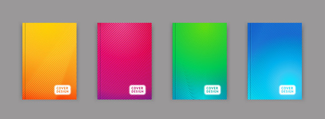 Vector illustration of bright color abstract pattern background