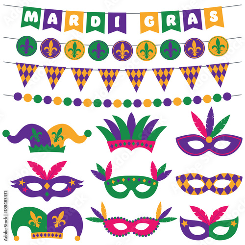 mardi gras banners