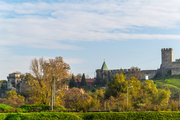 Naklejka premium BELGRADE, SERBIA - November 18 2013: Kalemegdan fortress in Belgrade, Serbia