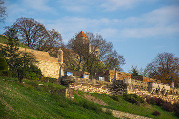 BELGRADE, SERBIA - November 18 2013: Kalemegdan fortress in Belgrade, Serbia