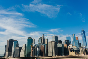 Fototapeta na wymiar Manhattan Skyline New York City