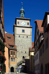 Fototapeta na wymiar Rothenburg ob der Tauber, Bayern, Deutschland