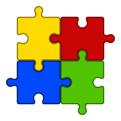 Fototapeta premium Teamwork concept image