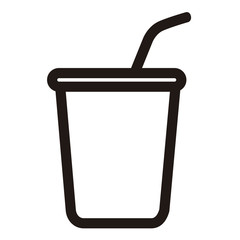 Obraz premium Isolated soda icon