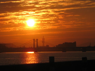 Obraz premium 夕焼け