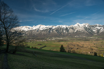 Alpstein, Hoher Kasten, S&auml;ntis, Appenzell, Rheintal