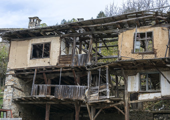 A very old rural house and already abandoned and ruined