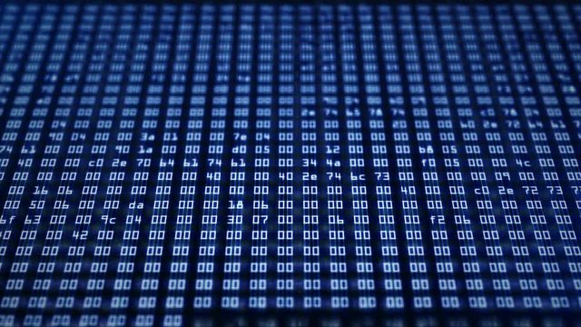 Programming HEX code running down in terminal