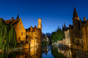 Fototapeta na wymiar City of Brugge