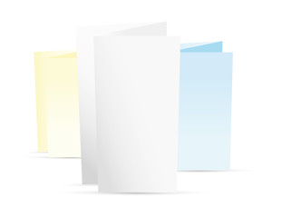 trifold leaflet set