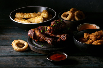 Teriyaki chicken drumsticks