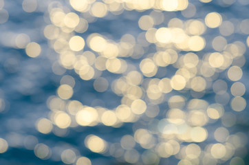 magic bokeh backround (blue)