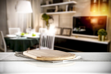 desk space and home interior 