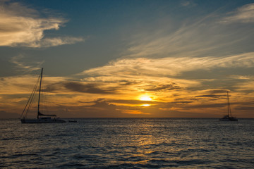 Sonnenuntergang Dominikanische Republik