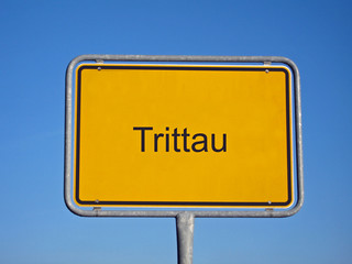 ortseingangsschild trittau