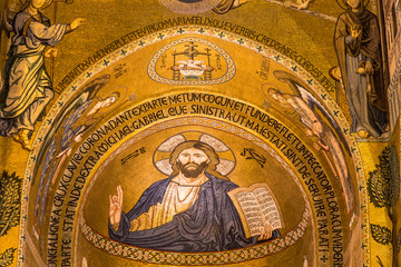 Fototapeta La Cappella Palatina a Palermo obraz