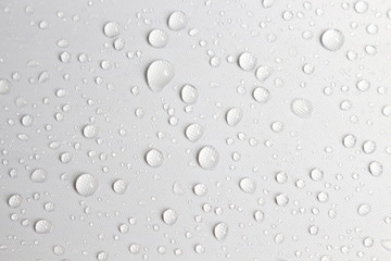 Fototapeta rain day drop water concept white background obraz