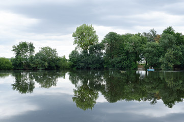 Obraz premium paysage de rivière