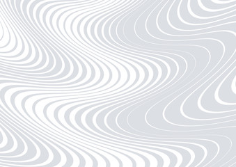 Abstract background with distorted lines. The curvature of space. Fluid motion.