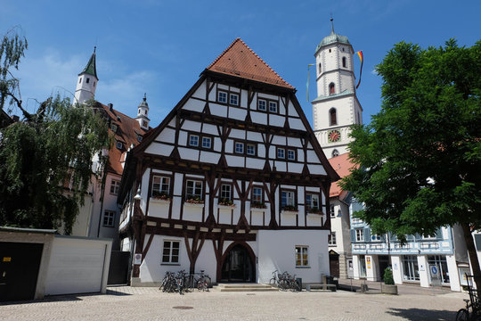 Sch&ouml;nes Fachwerkhaus in Biberach