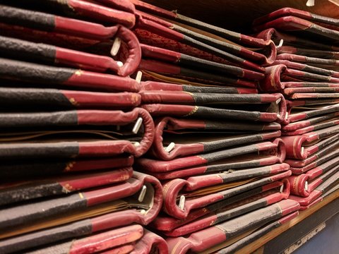 Black And Red Binders