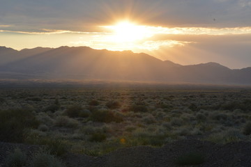 Kazakhstan sunset