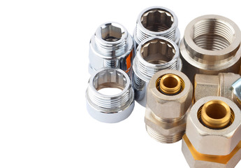 Set of plumbing fitting