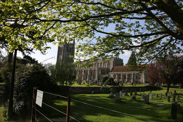 Holy Trinity Church of England in Long Melford, Suffolk