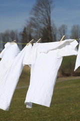 clothes-line laundry