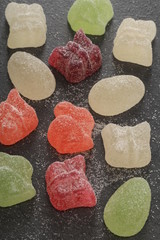 some delicious sweet gummy bears 