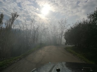Strada fumosa