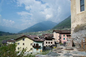 Fototapeta na wymiar Caldes, Trentino, Italien