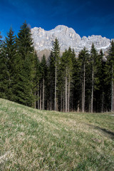 Fototapeta na wymiar Rosengartengruppe, Südtirol, Italien