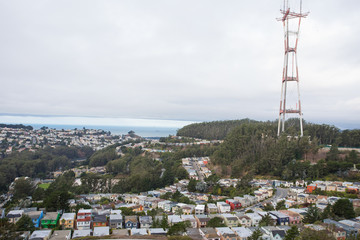 Twin Peaks San Francisco Cell Tower